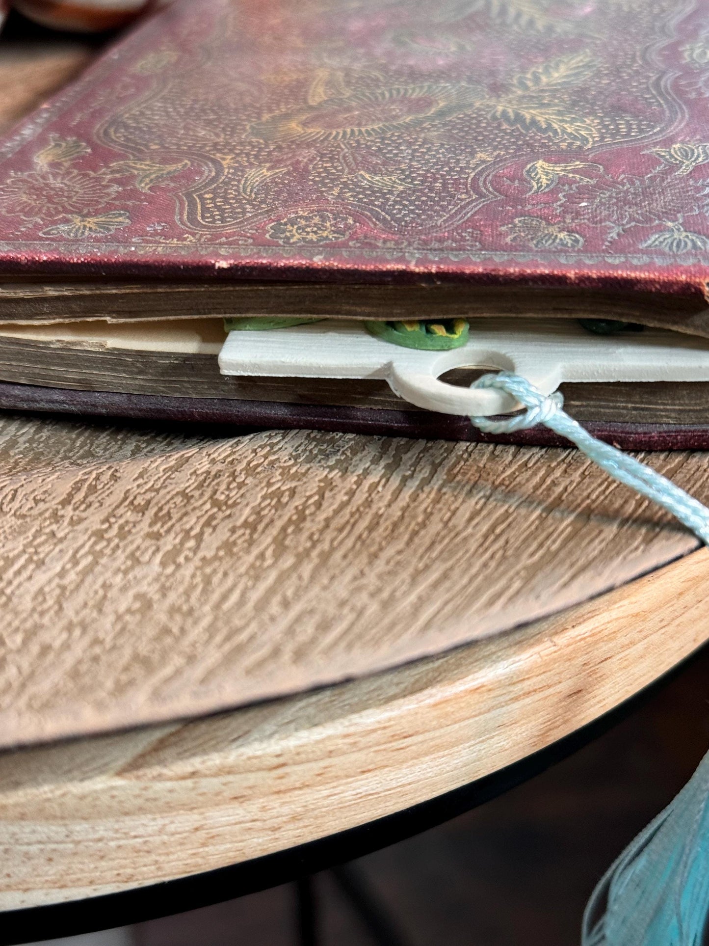 Polymer Clay Plant Bookshelf Bookmark, Handmade Reader Gift