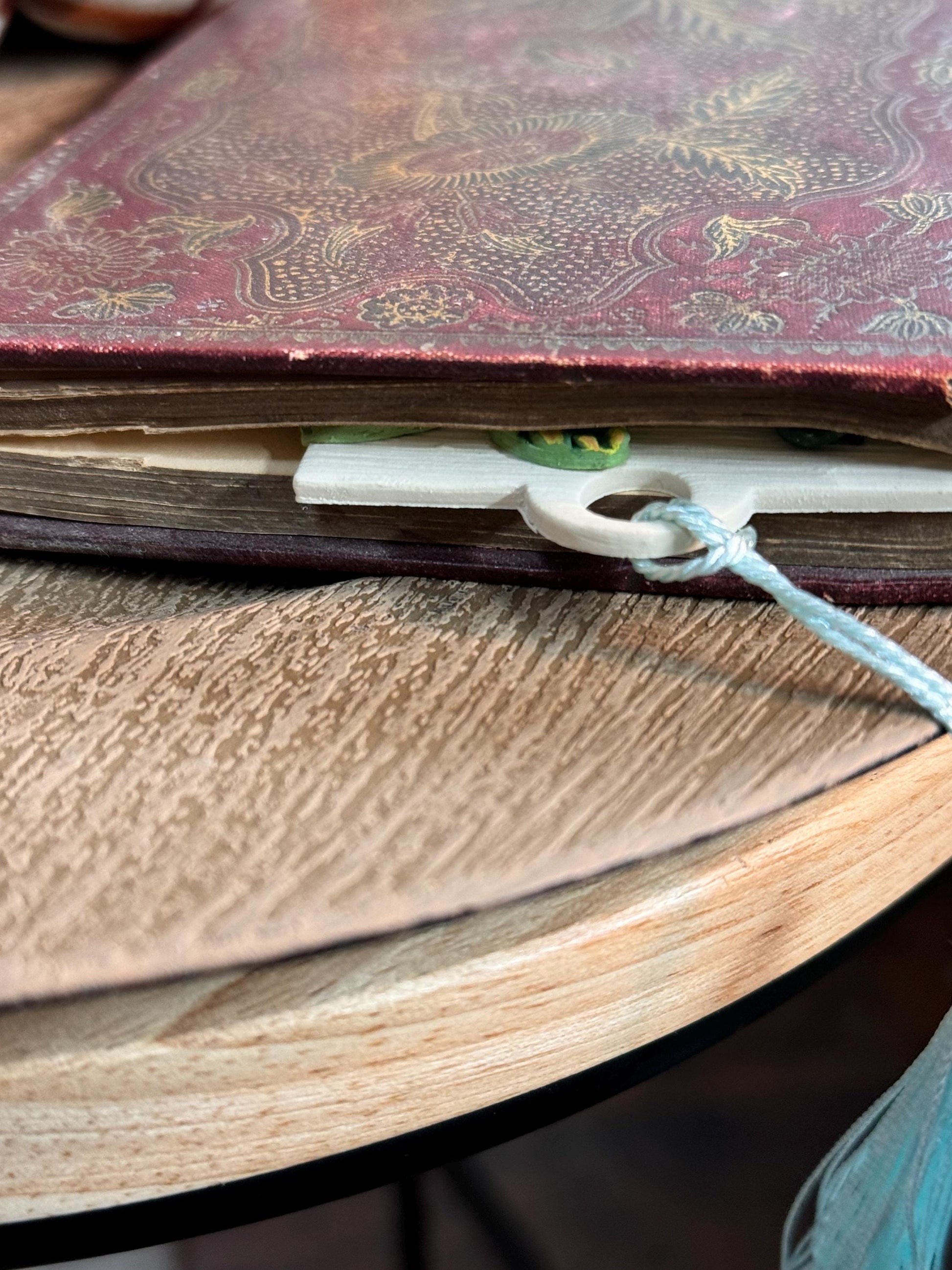 Polymer Clay Plant Bookshelf Bookmark, Handmade Reader Gift