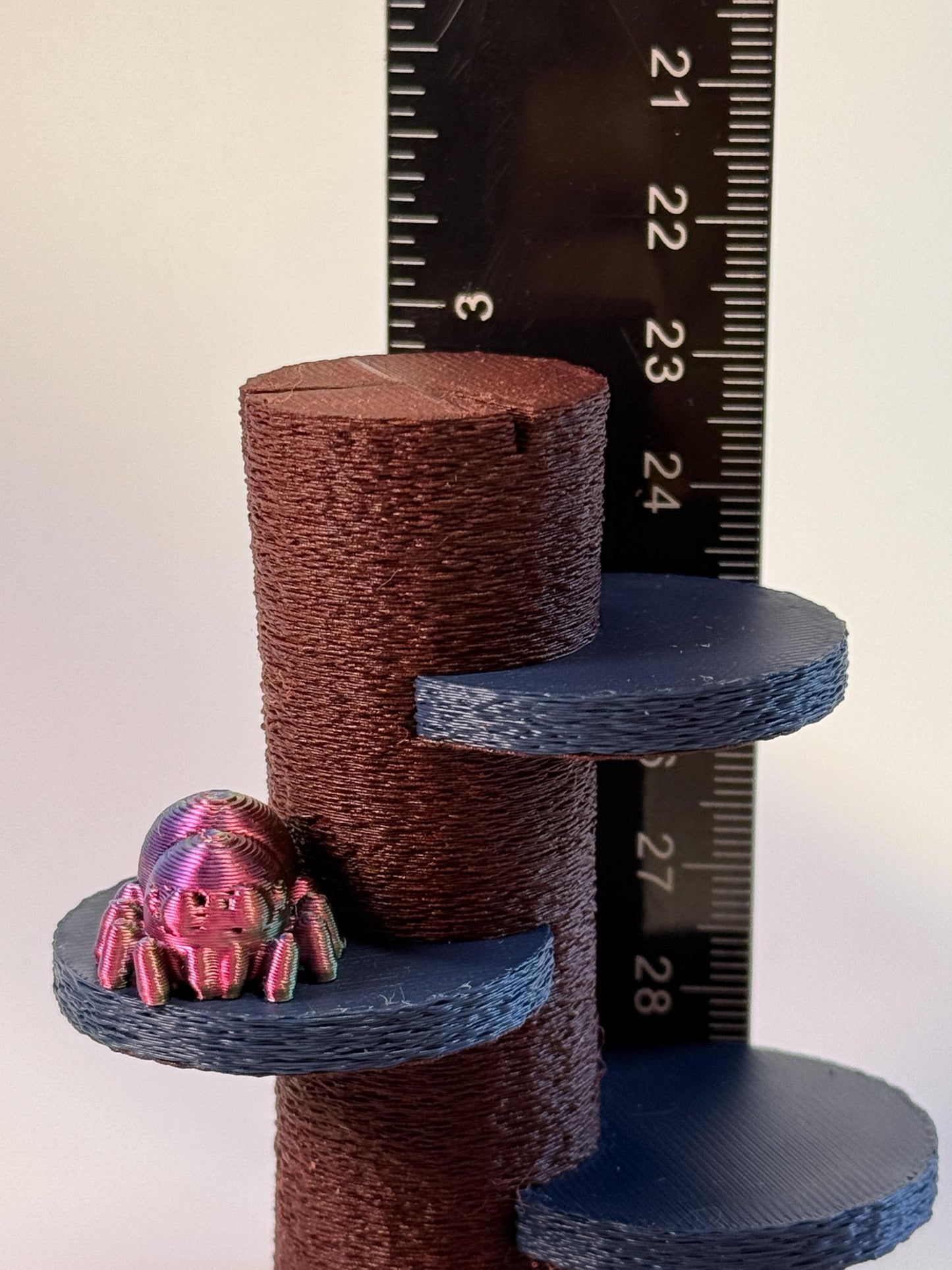 Jumping Spider Tower, 3D Printed Enrichment Decor