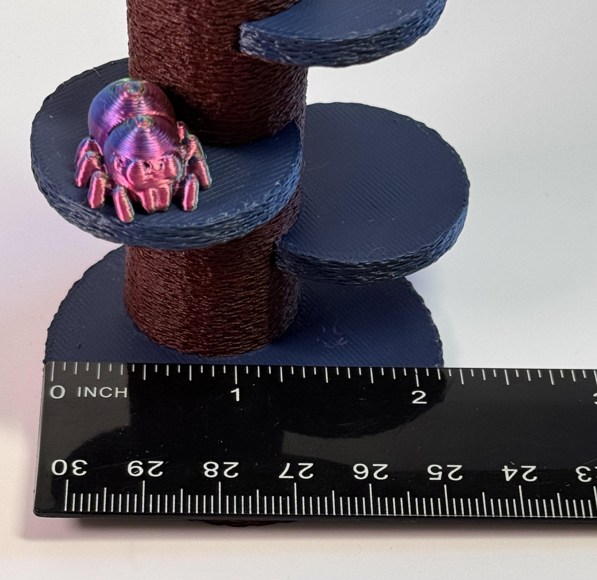 Jumping Spider Tower, 3D Printed Enrichment Decor