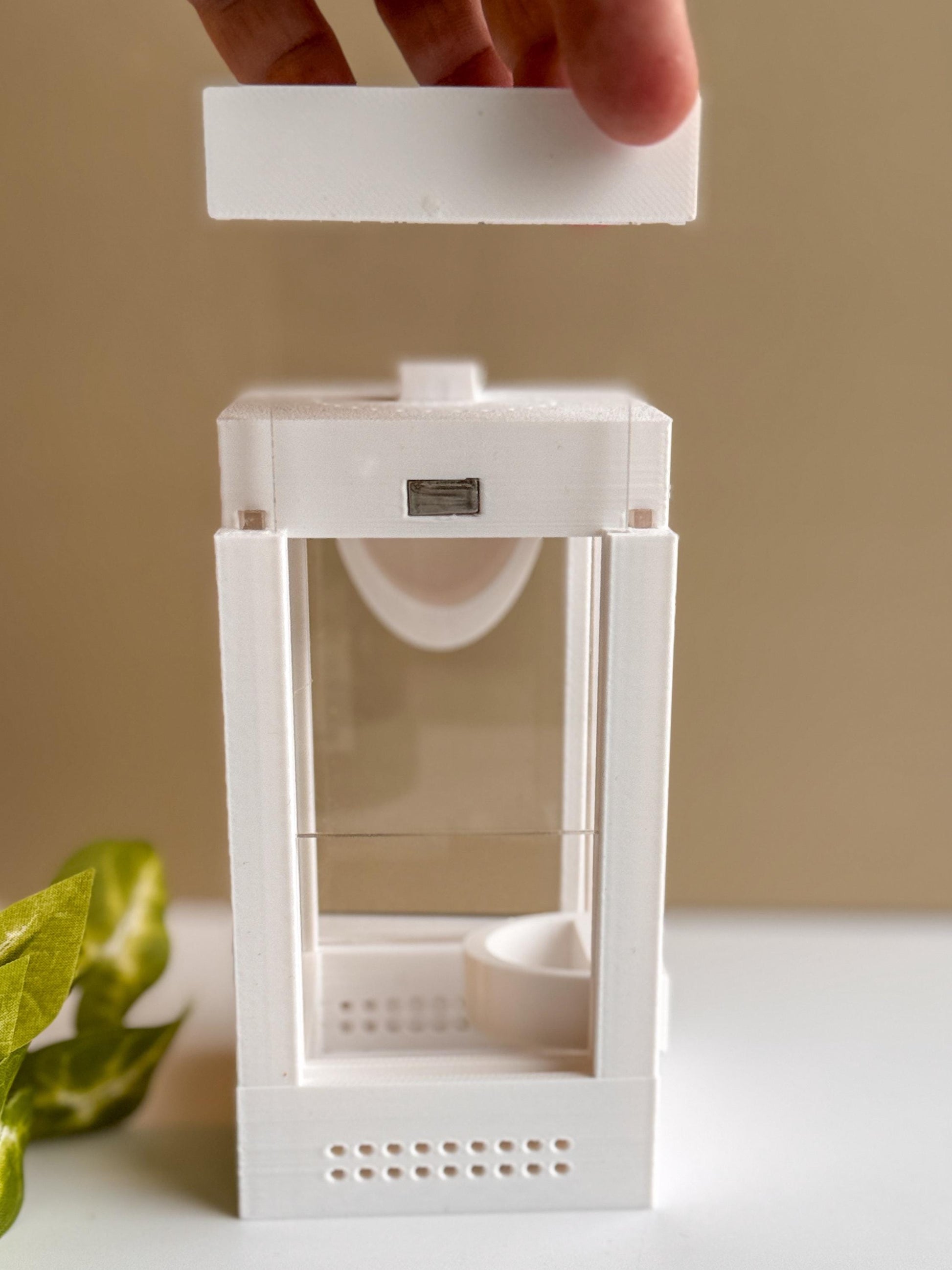 3D Printed Jumping Spider Enclosure, Small Spider Habitat