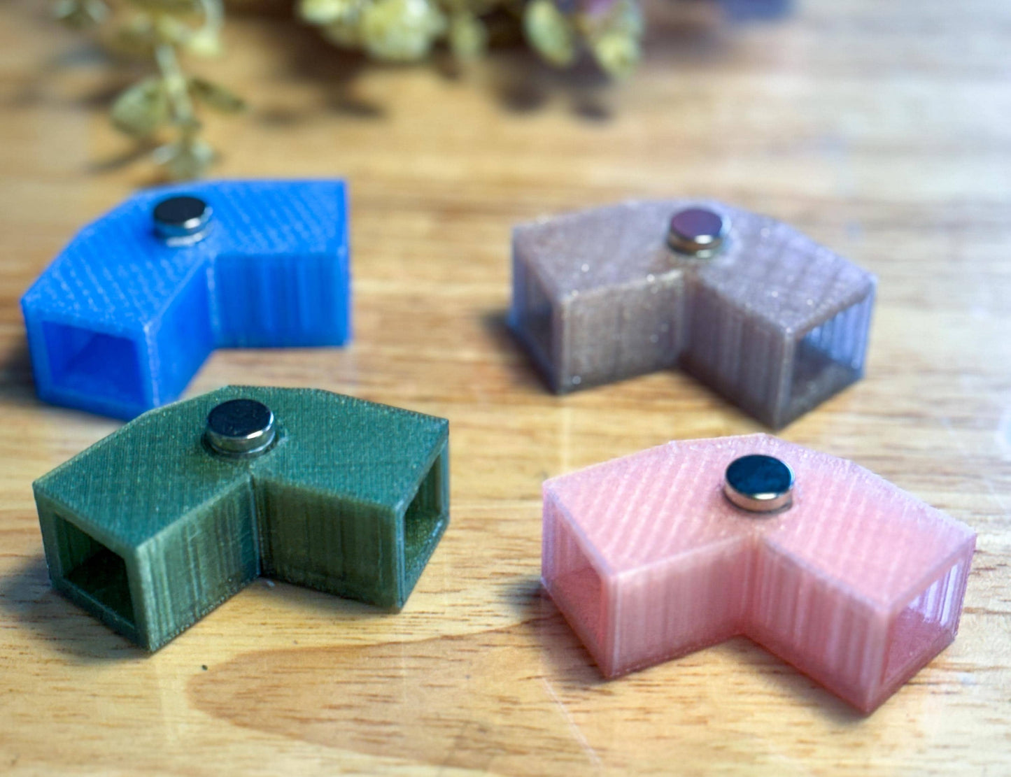 Hide for Jumping Spider, Adult or juvenile, magnet accessories for enclosure or habitat