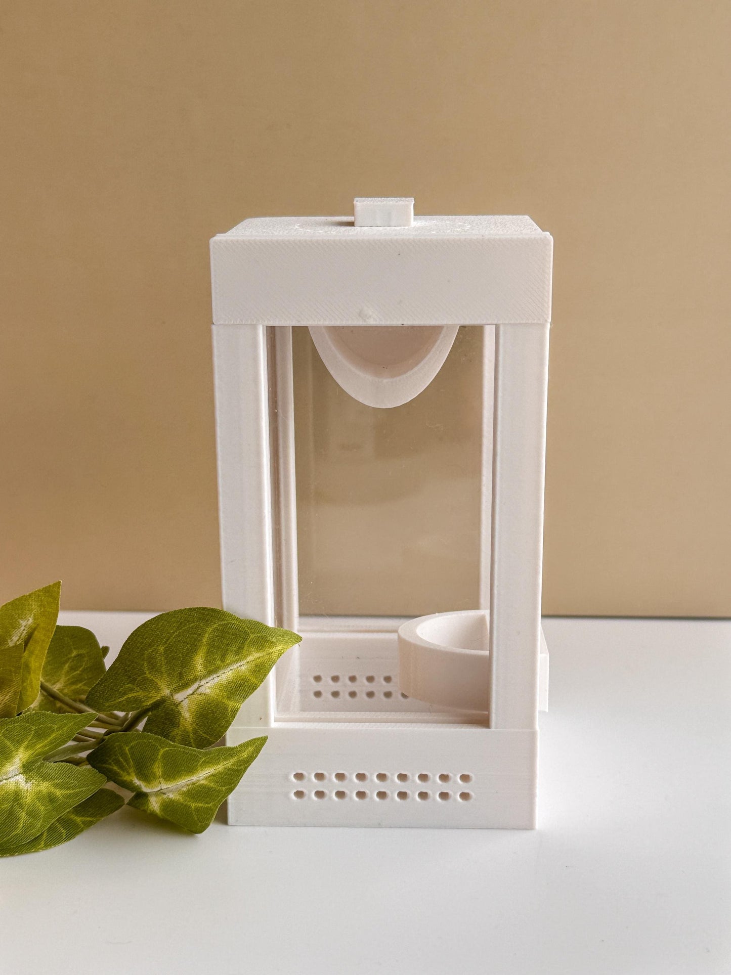 3D Printed Jumping Spider Enclosure, Small Spider Habitat