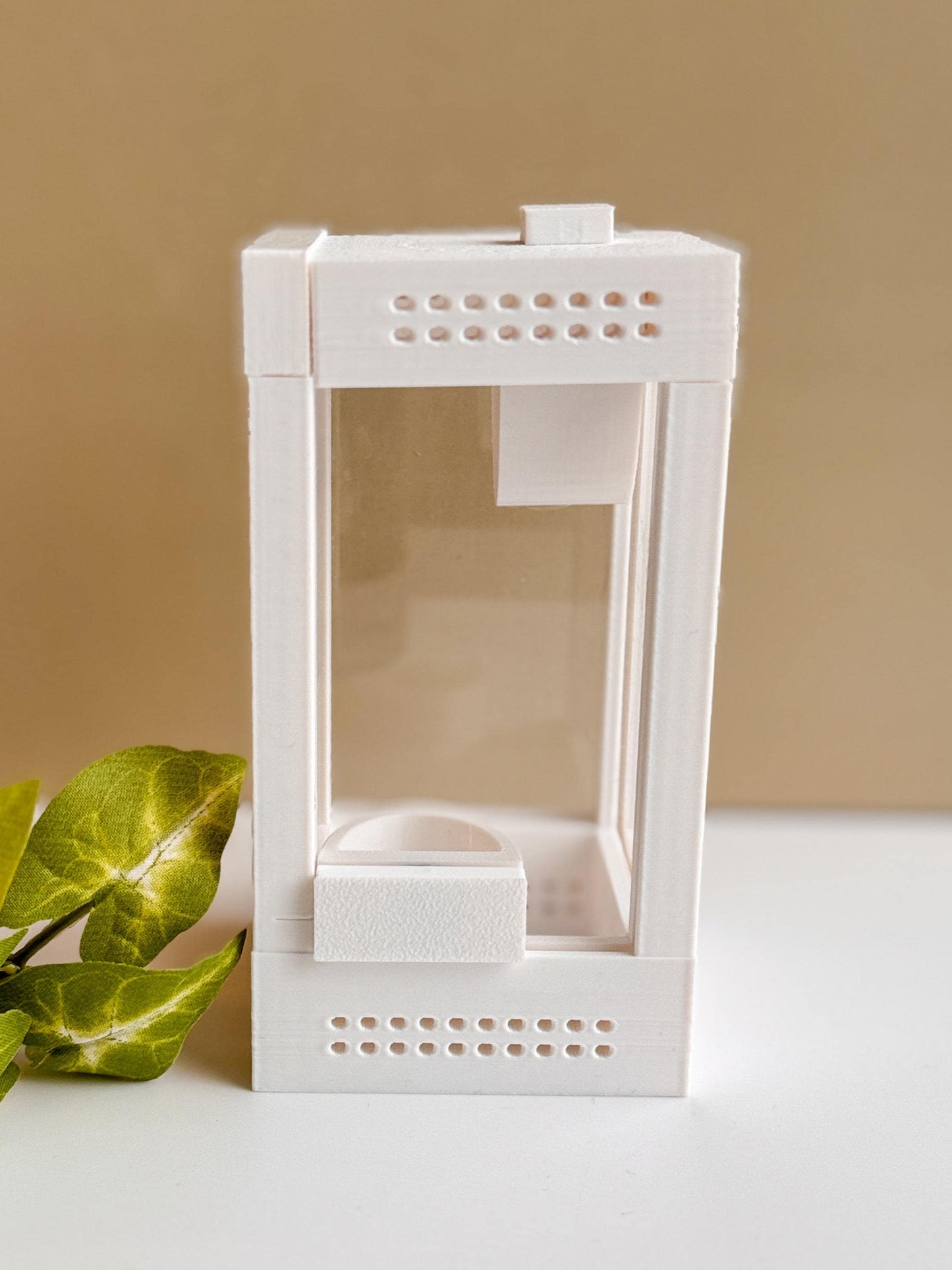 3D Printed Jumping Spider Enclosure, Small Spider Habitat