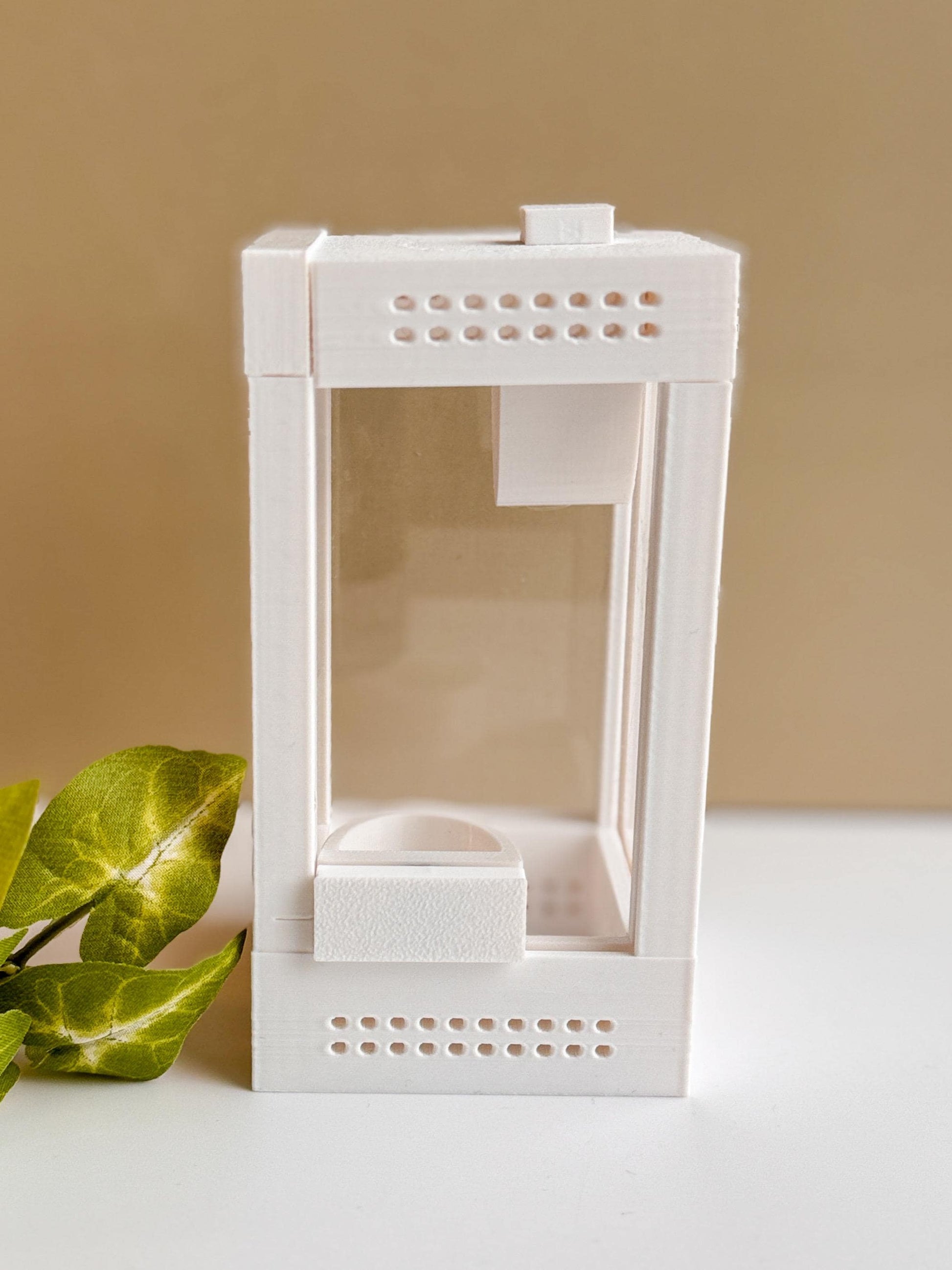 3D Printed Jumping Spider Enclosure, Small Spider Habitat