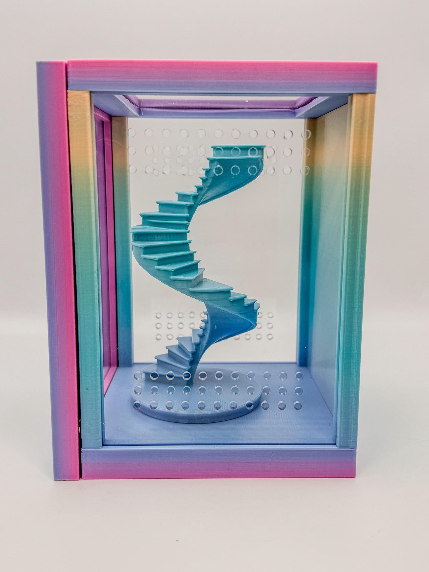 Jumping Spider Enclosure, Front Opening Habitat (6.25x4.5x4.5)