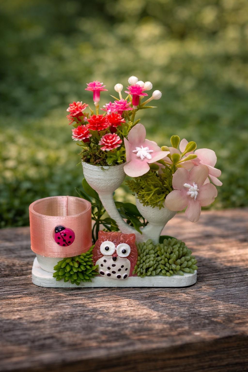 Jumping Spider Food Dish and Playset or Playground