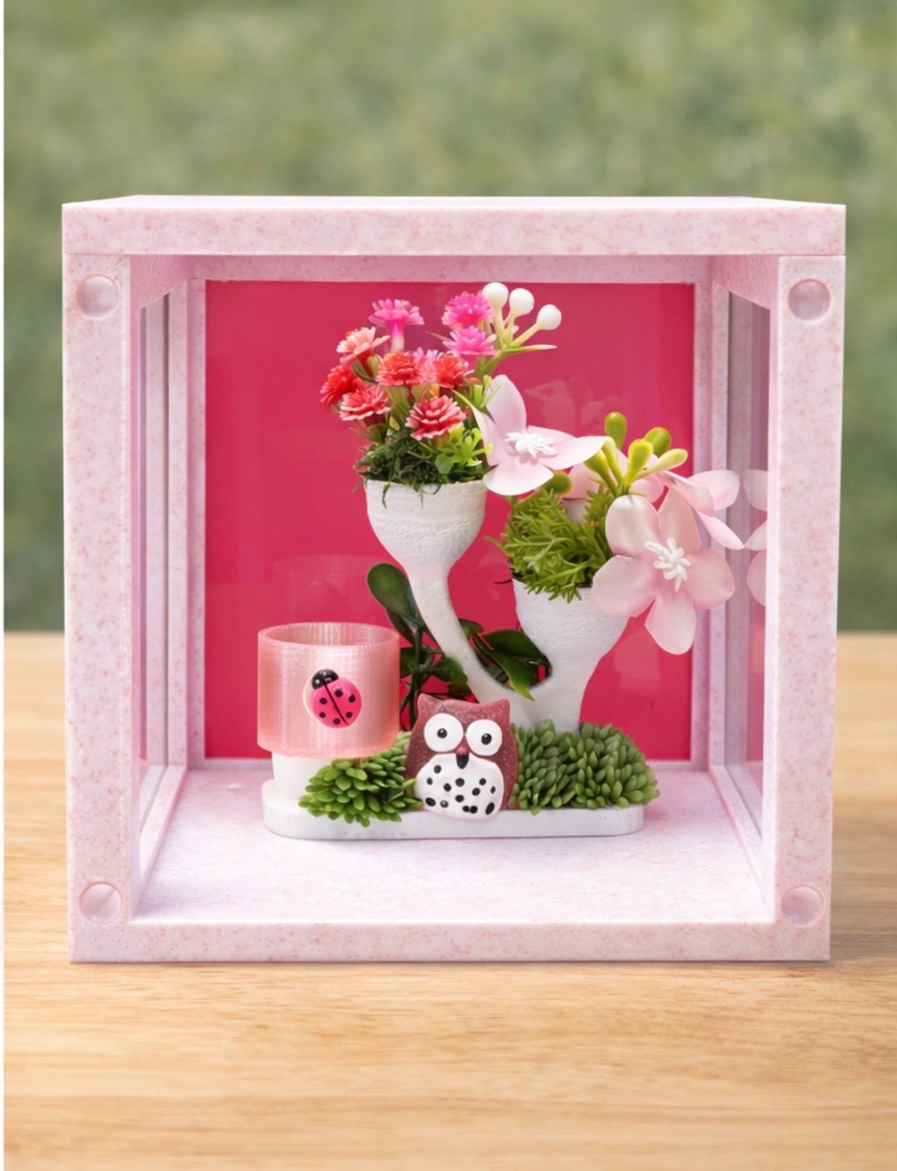 Jumping Spider Food Dish and Playset or Playground