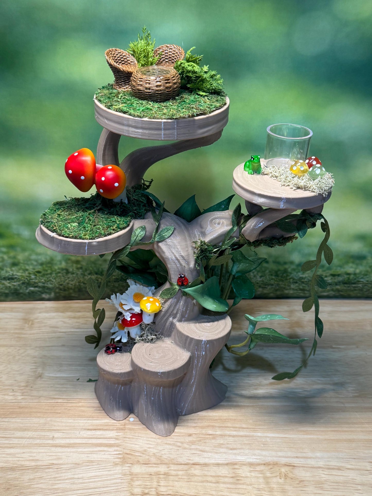 Jumping Spider Accessory. Fairy Tre Playground/gym
