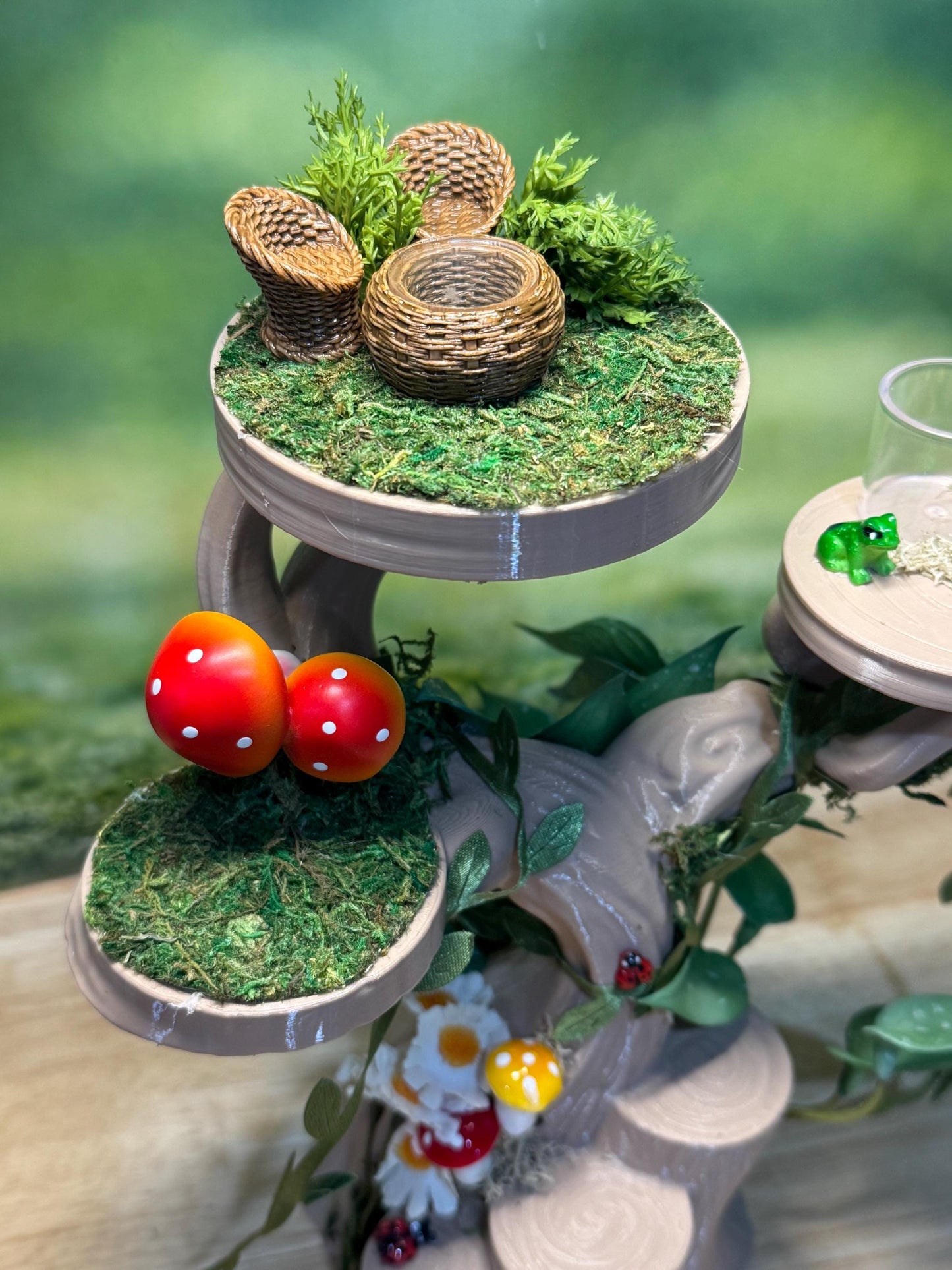 Jumping Spider Accessory. Fairy Tre Playground/gym