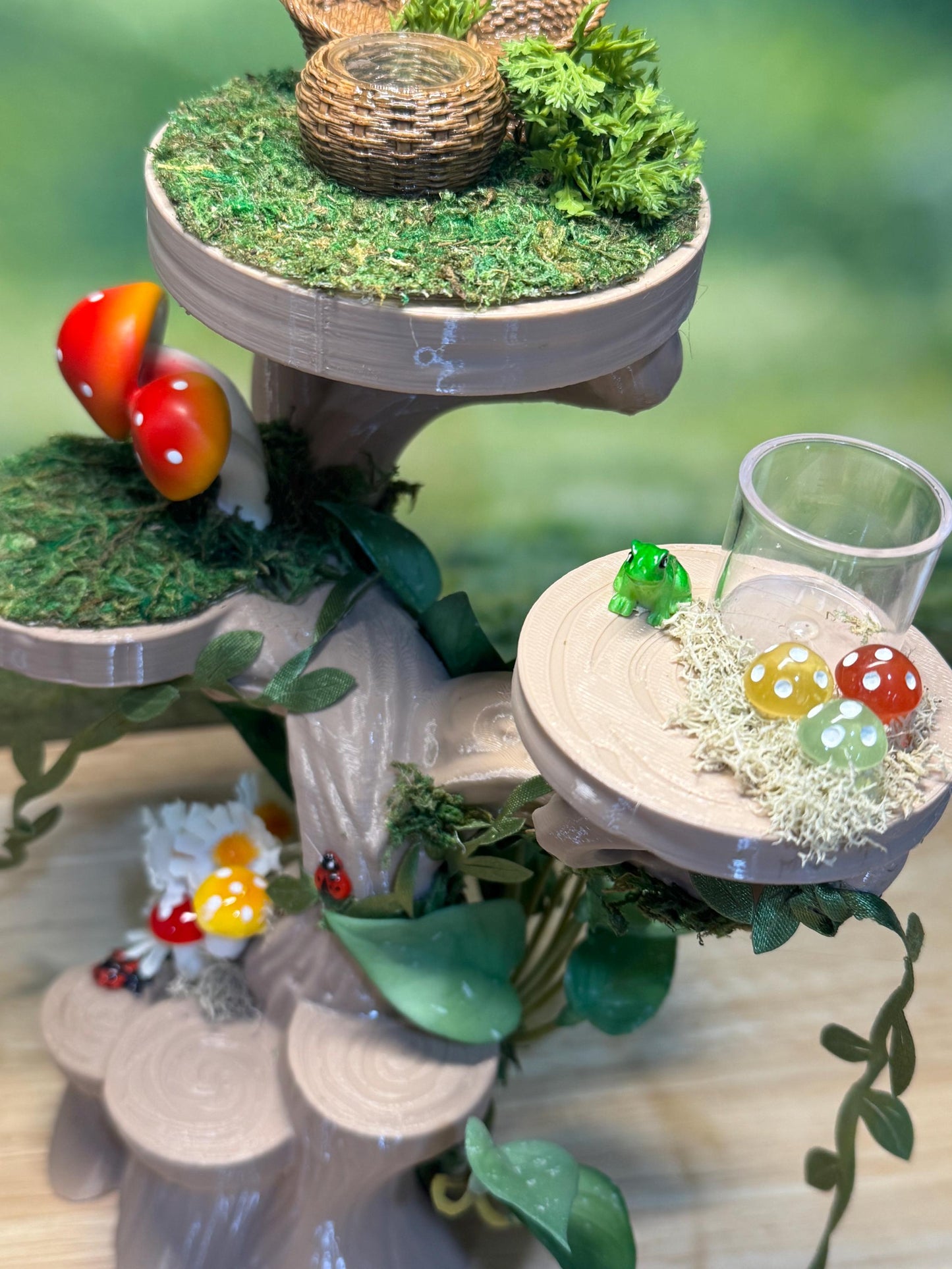 Jumping Spider Accessory. Fairy Tre Playground/gym