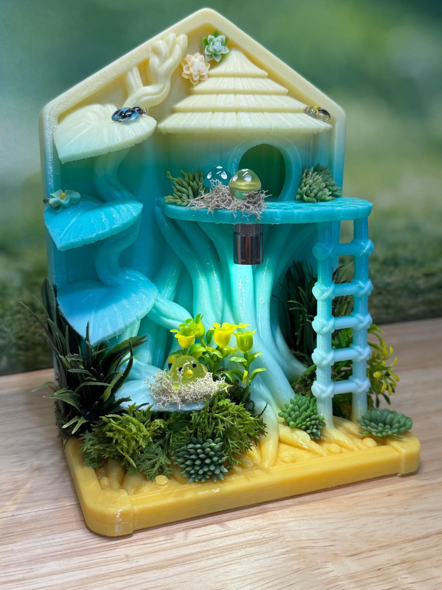Jumping Spider Accessory. Fairy Treehouse Playground LED light
