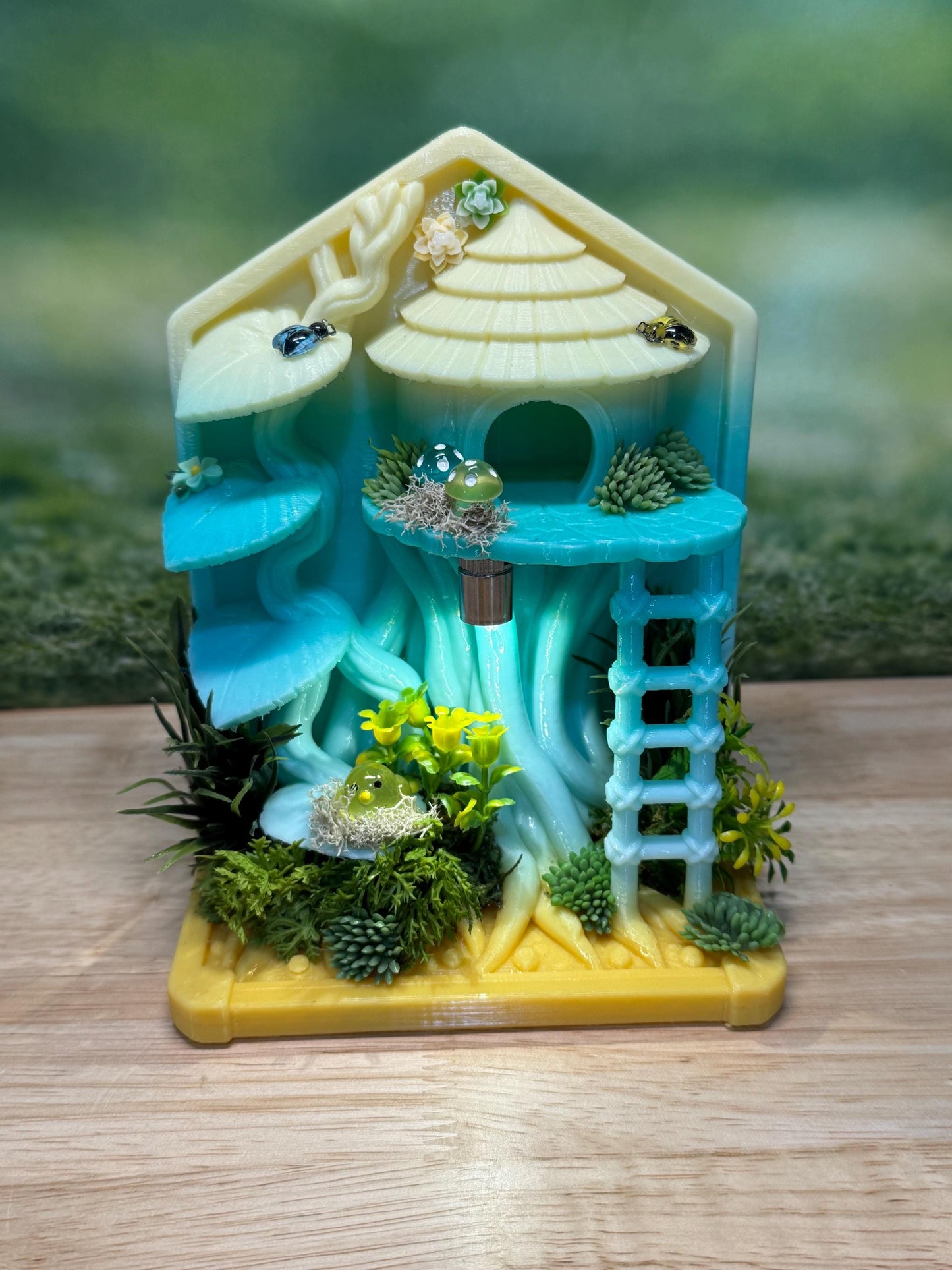 Jumping Spider Accessory. Fairy Treehouse Playground LED light