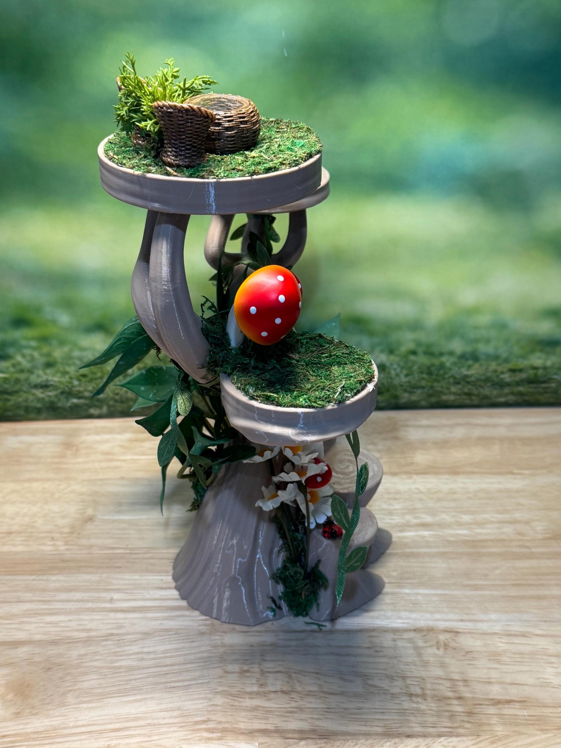 Jumping Spider Accessory. Fairy Tre Playground/gym