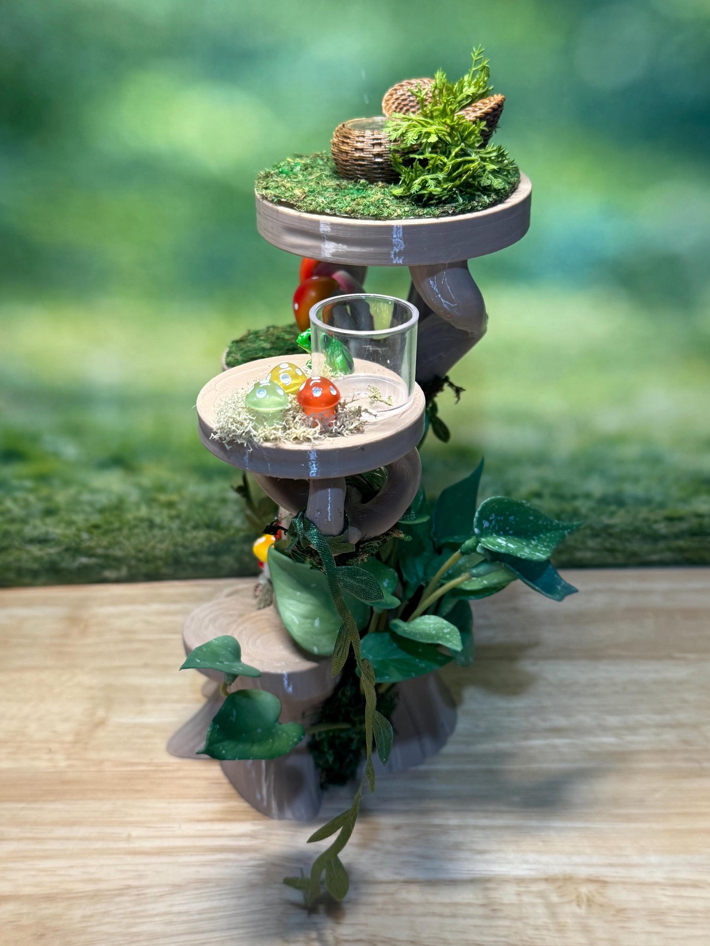 Jumping Spider Accessory. Fairy Tre Playground/gym