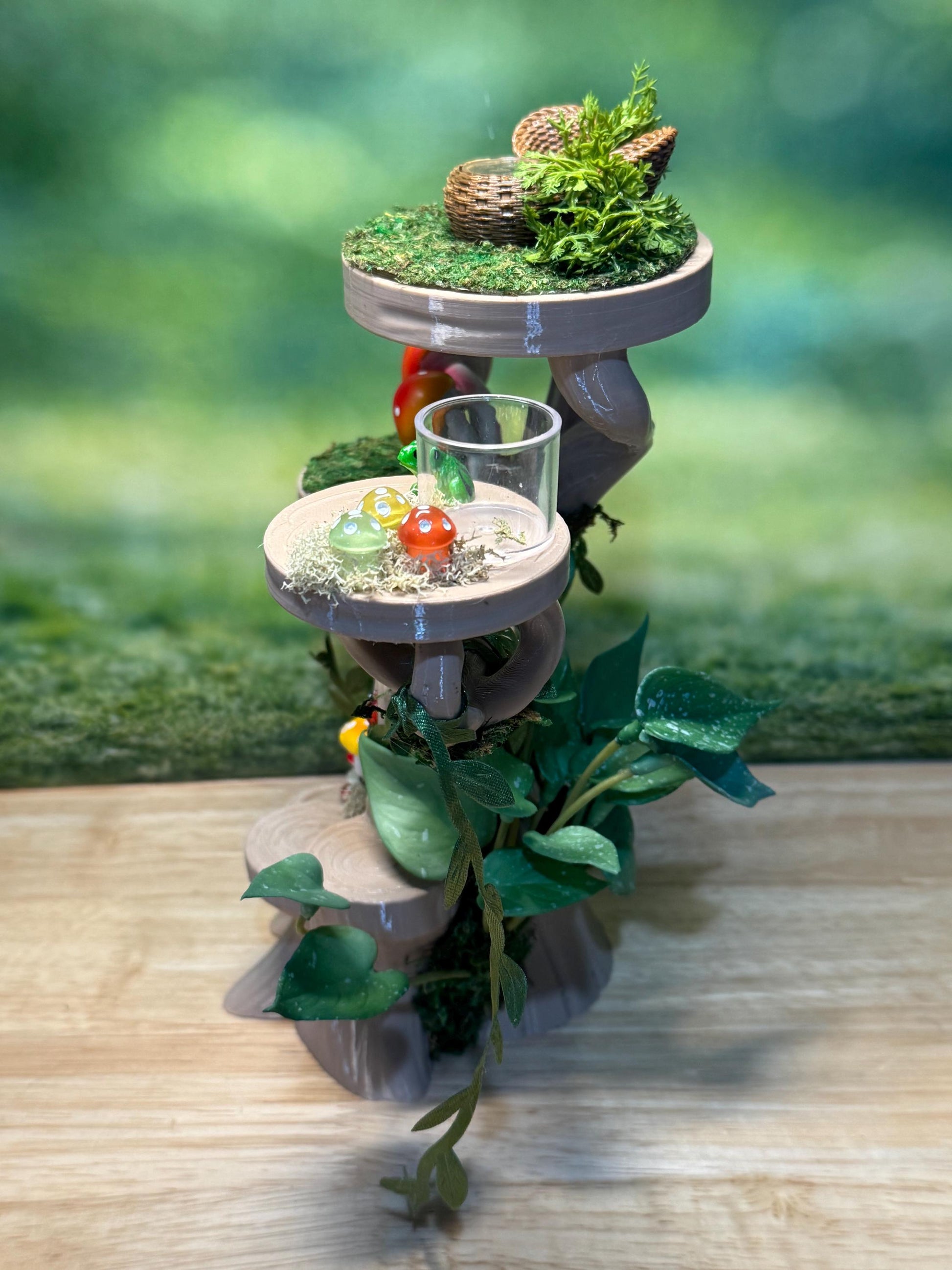 Jumping Spider Accessory. Fairy Tre Playground/gym