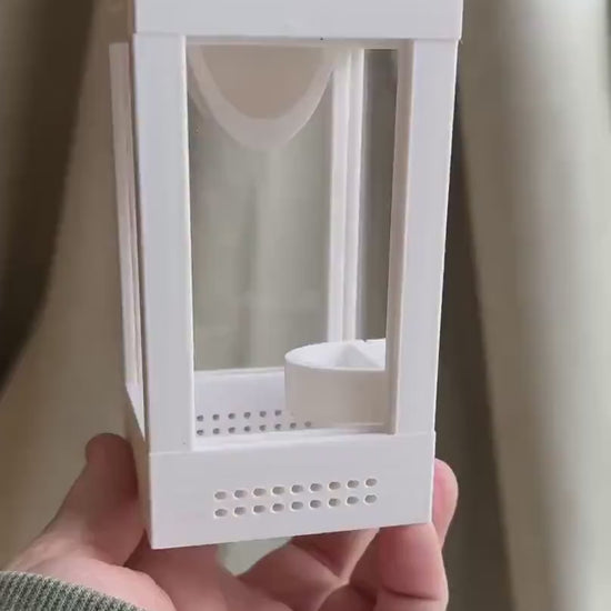 3D Printed Jumping Spider Enclosure, Small Spider Habitat